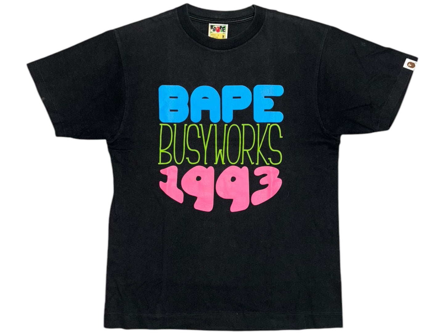 FW09 Bape Busy Works Tee (Used-Medium)