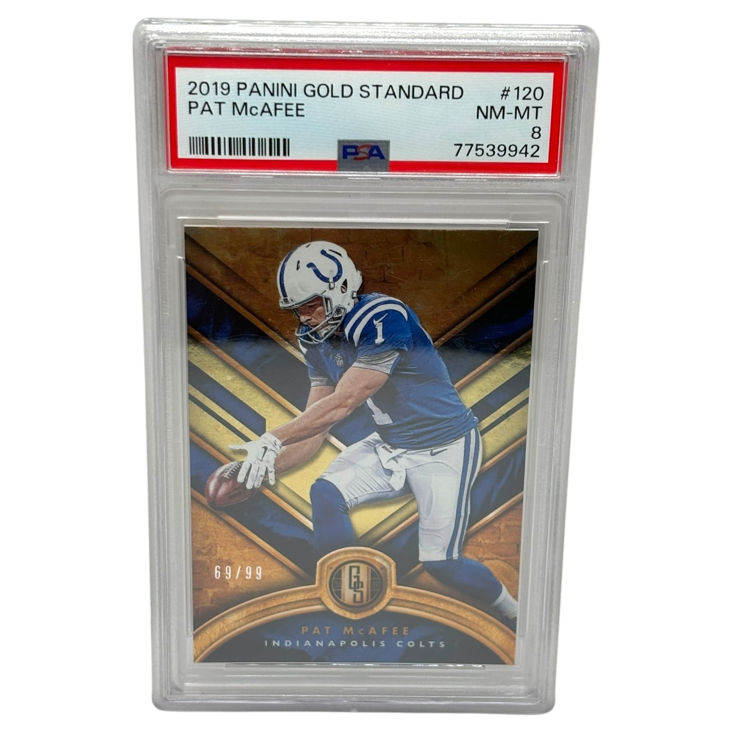 2019 Panini Gold Standard Pat McAfee